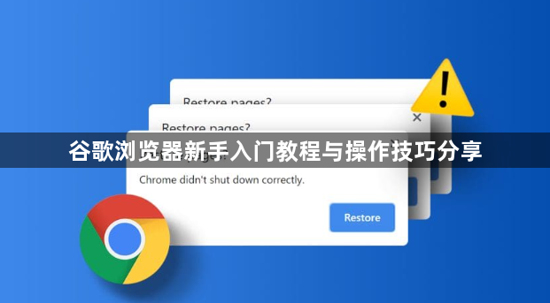 谷歌浏览器新手入门教程与操作技巧分享1