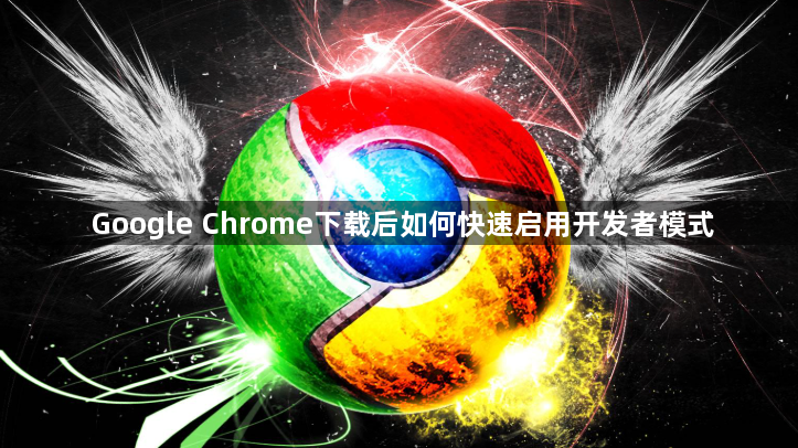 Google Chrome下载后如何快速启用开发者模式1