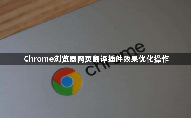 Chrome浏览器网页翻译插件效果优化操作1