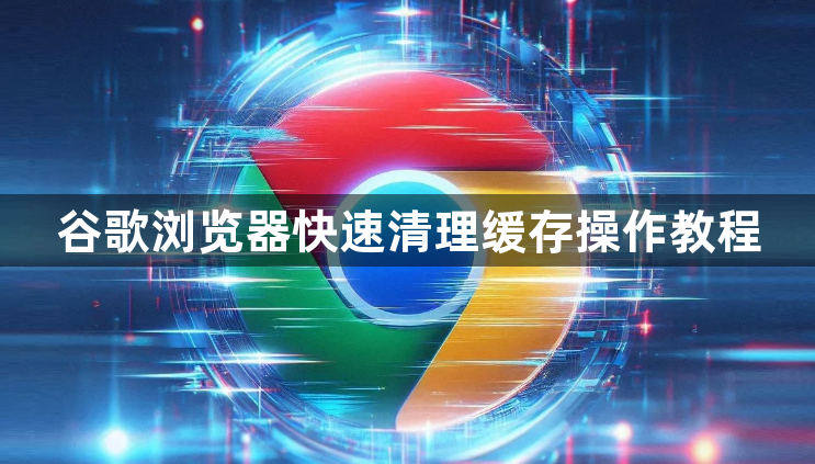 谷歌浏览器快速清理缓存操作教程1