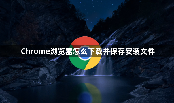 Chrome浏览器怎么下载并保存安装文件1