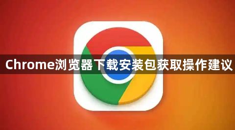 Chrome浏览器下载安装包获取操作建议1