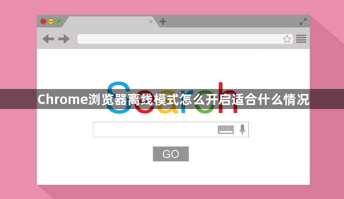 Chrome浏览器离线模式怎么开启适合什么情况1
