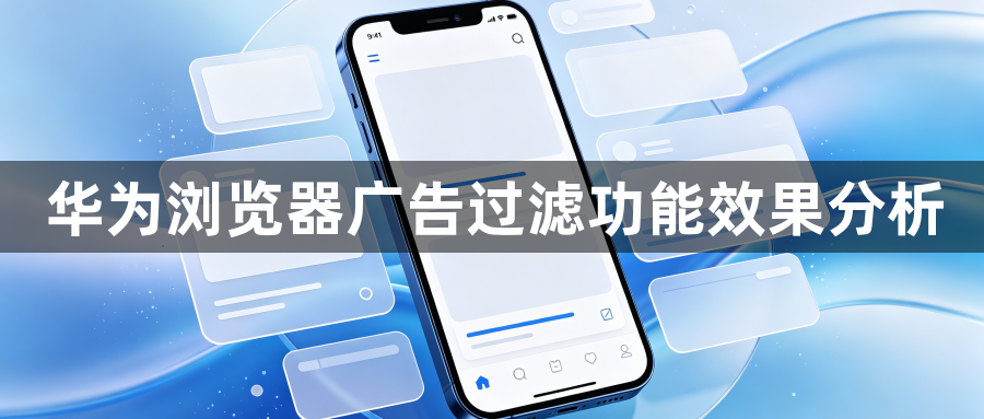 华为浏览器广告过滤功能效果分析1