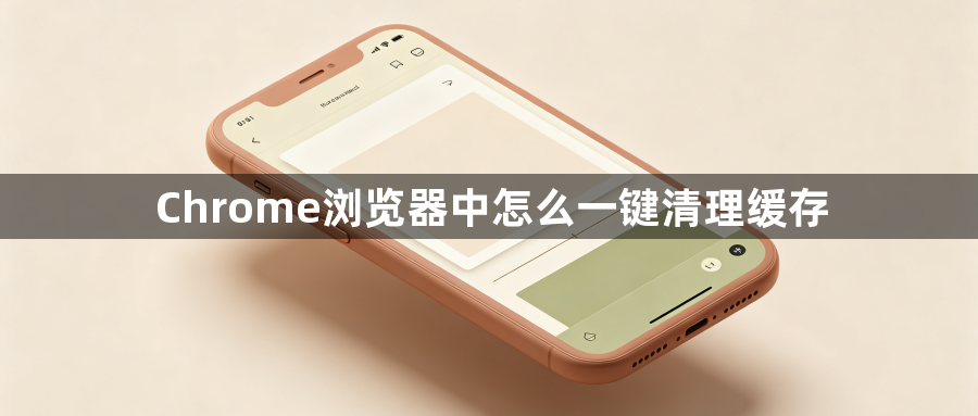 Chrome浏览器中怎么一键清理缓存1