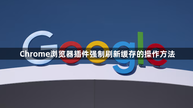 Chrome浏览器插件强制刷新缓存的操作方法1