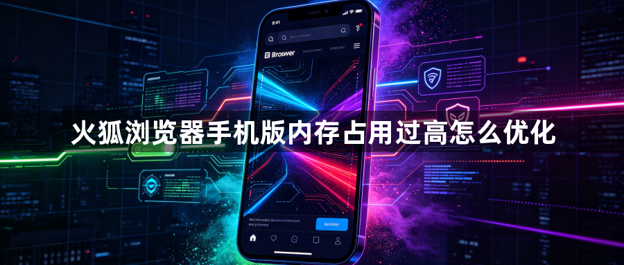 火狐浏览器手机版内存占用过高怎么优化1