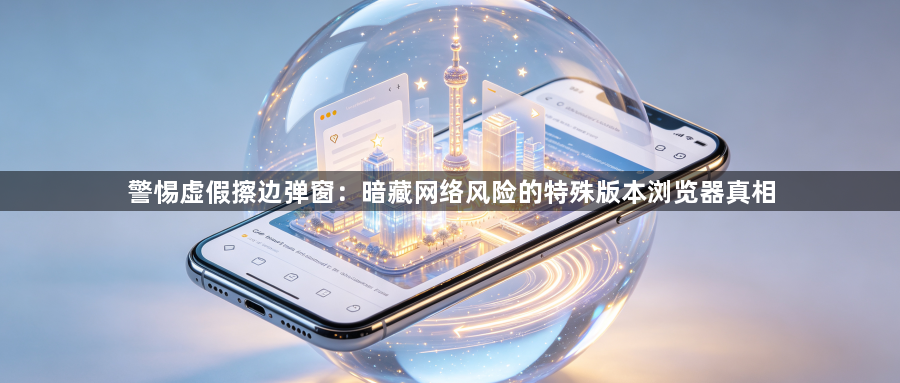 警惕虚假擦边弹窗:暗藏网络风险的特殊版本浏览器真相1