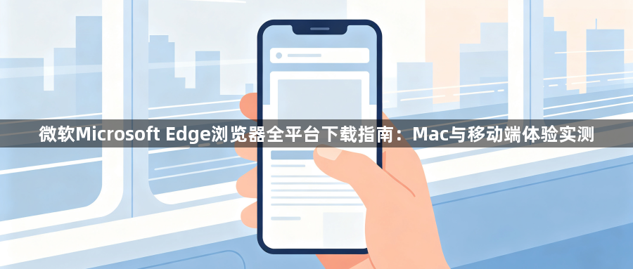 微软Microsoft Edge浏览器全平台下载指南：Mac与移动端体验实测1