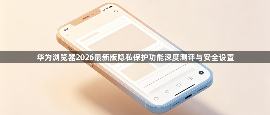 华为浏览器2026最新版隐私保护功能深度测评与安全设置1