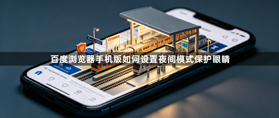 百度浏览器手机版如何设置夜间模式保护眼睛1