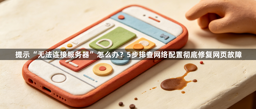 提示“无法连接服务器”怎么办?5步排查网络配置彻底修复网页故障1