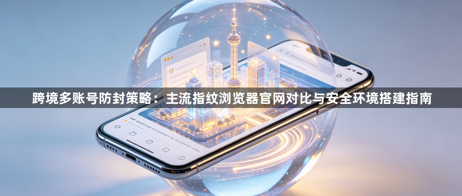 跨境多账号防封策略：主流指纹浏览器官网对比与安全环境搭建指南1