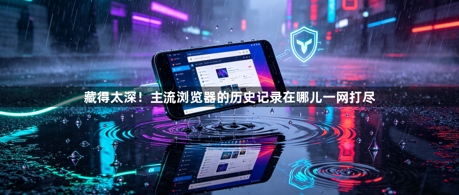 藏得太深！主流浏览器的历史记录在哪儿一网打尽1